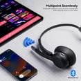 thumbnail image 4 of Auriculares Bluetooth LEVN Trucker con micrófono con cancelación de ruido 5.2, 4 of 6
