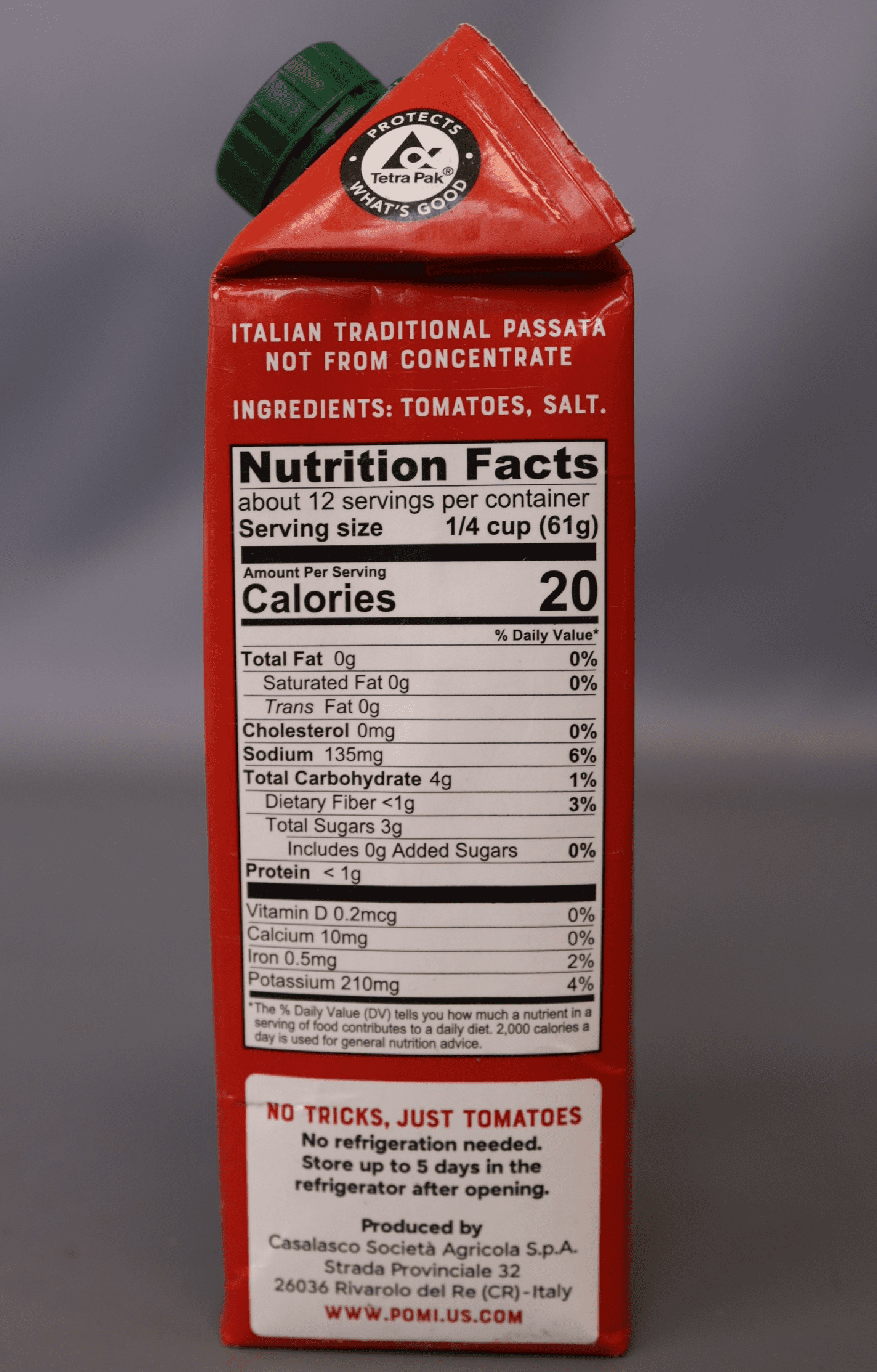 Pomi Passata Tomato Puree 26.46oz
