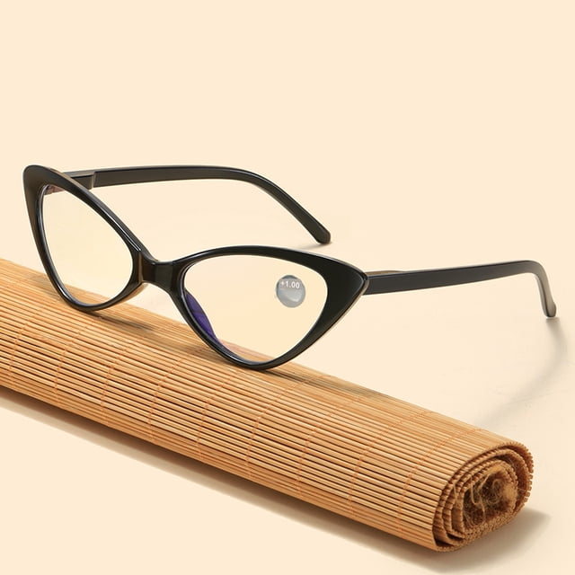 Gafas de lectura de moda, antiluz azul, estilo retro, clásicas, con forma de ojo de gato, para hombres y mujeres