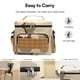 thumbnail image 5 of Caja de almuerzo Irfora Fiambrera para hombres y mujeres, bolsas de almuerzo aisladas de doble grosor para adultos, bolsa de trabajo a prueba de fugas, bolsa de tacticismo con correa ajustable para e Irfora Caja de almuerzo, 5 of 7