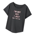 thumbnail image 1 of Camiseta de Manga Corta para Mujer, Camiseta con Cuello Redondo para Viajes de Vacaciones, Viajes en La Playa SG, 1 of 8