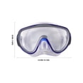 thumbnail image 3 of 1 juego de máscara de snorkel para adultos, equipo completo de snorkel seco, kit de máscara de snorkel seco, 3 of 5