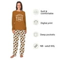 thumbnail image 2 of Thanksgiving Cooking Squad Matching Family Pajamas, Family And Dog Thanksgiving PJs, Size NB - Men 6XL, 2 of 7