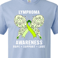 thumbnail image 4 of Inktastic Lymphoma Awareness Hope Support and Love T-Shirt, 4 of 5