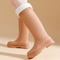 thumbnail image 4 of YUEHUA Womens Rain Boots Fashionable Short Boots for Women Rainy Days Trendy Design with Sole All Seasons Waterproof Lightweight Anti- Garden Boots, 4 of 9
