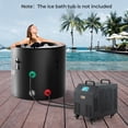 thumbnail image 3 of Costway Ice Bath Water Chiller with Universal Wheels Filtration System Complete Accessories, 3 of 10
