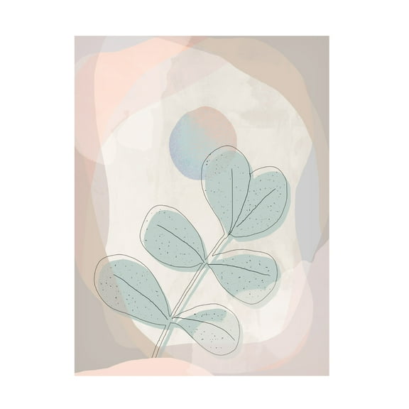 Trademark Fine Art Aylin Demir Leafy Hues Canvas Wall Art