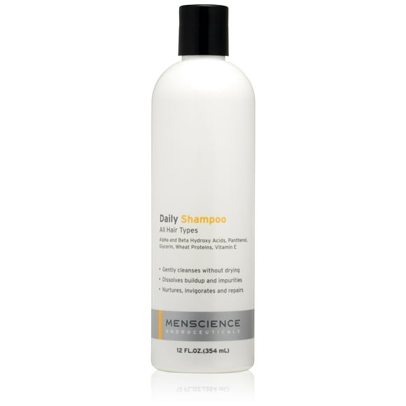 MenScience Androceuticals Daily Shampoo, 12 Fl Oz (Pack of 1)