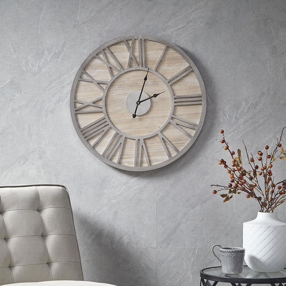 Madison Park Mason Wall Clock