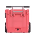 thumbnail image 2 of RovR RollR 60 Quart Wheeled Hard Cooler with Tow Handle - Polypropylene - Coral, 2 of 8