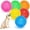 3.5 Set of 6, variant on 2.5" Squeaky Balls for Small & Medium Dogs - Durable Rubber Toys for Puppies, Spiky Cleaning Ball with 8 Colors