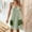 Green, variant on GILIGEGE Womens Tennis Athletic Dress Mini Romper Dress with Built In Shorts Summer Vacation Outfits Women's Summer Striped Printed Suspender Top Jumpsuit Shorts Jumpsuit Casual Suit with Pocket