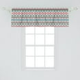 thumbnail image 2 of Ambesonne Ikat Window Valance, Mexican Native, 42" x 18", Multicolor, 2 of 3