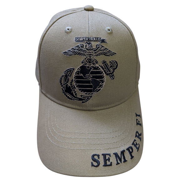 US Marine Semper Fidelis Beige Baseball Cap