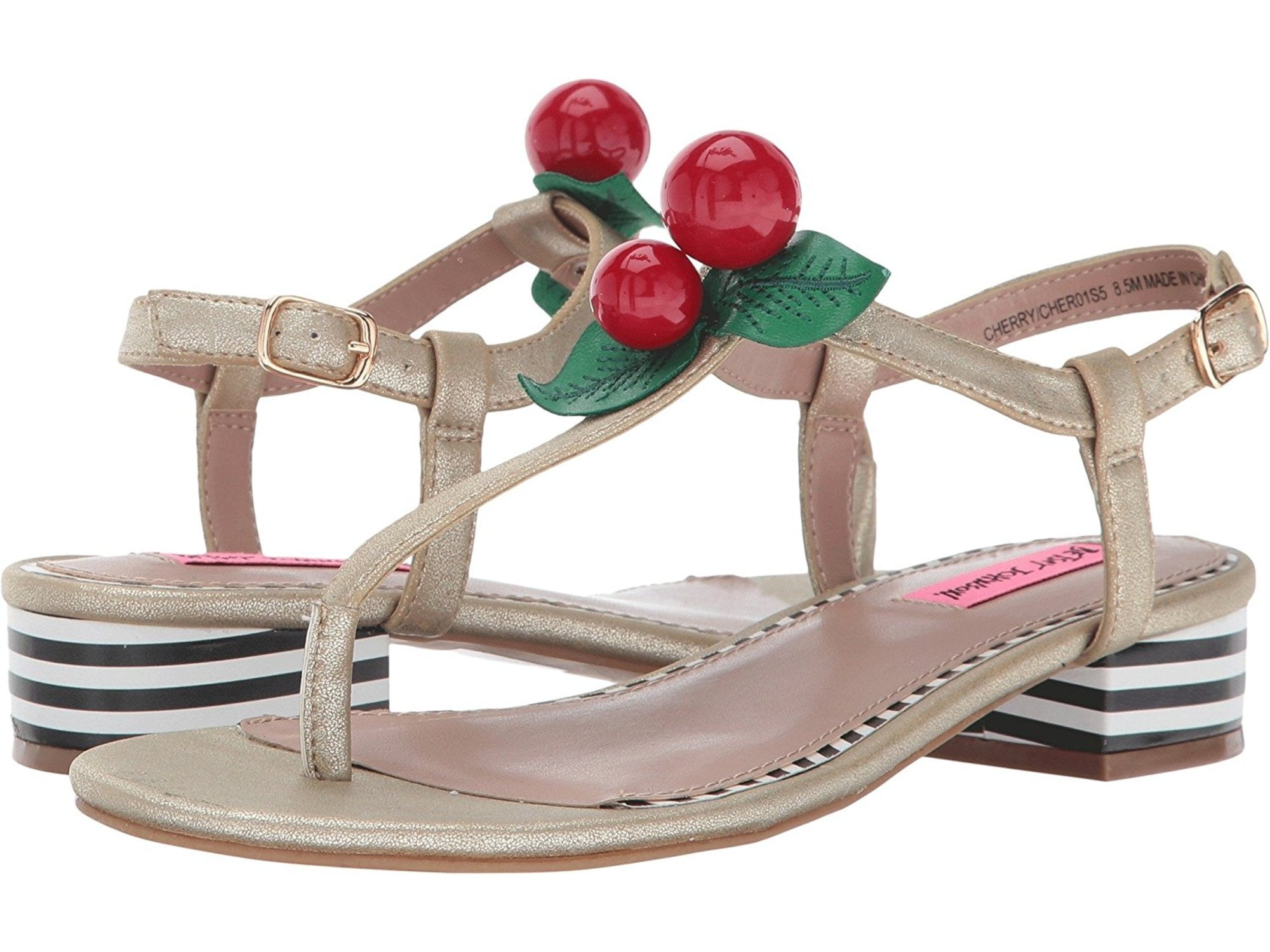 betsey johnson cherry slides