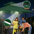 thumbnail image 4 of MASTERCANOPY 8 x 5ft Outdoor BBQ Grill Gazebo with LED Lights and Shelves, Forest Green, 4 of 6