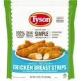 thumbnail image 2 of Tyson Simple Ingredient Chicken Breast Strips, Fully Cooked, Frozen, 20 oz, 2 of 14