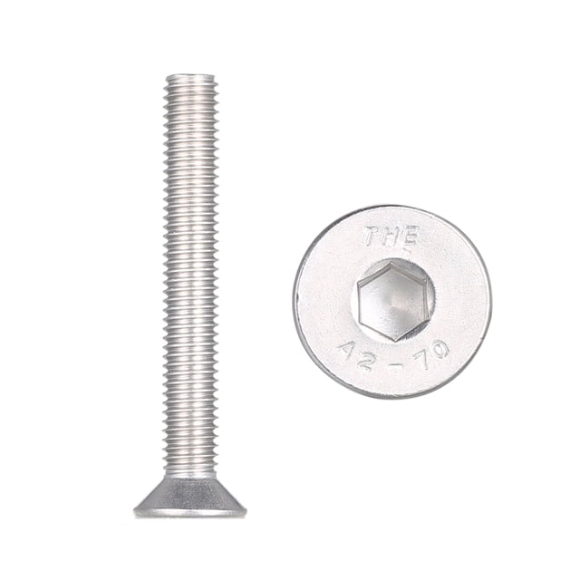 DIN7991 304 Tornillos Allen Tornillos hexagonales de acero inoxidable Tornillo hexagonal M-8 Romacci Tornillo