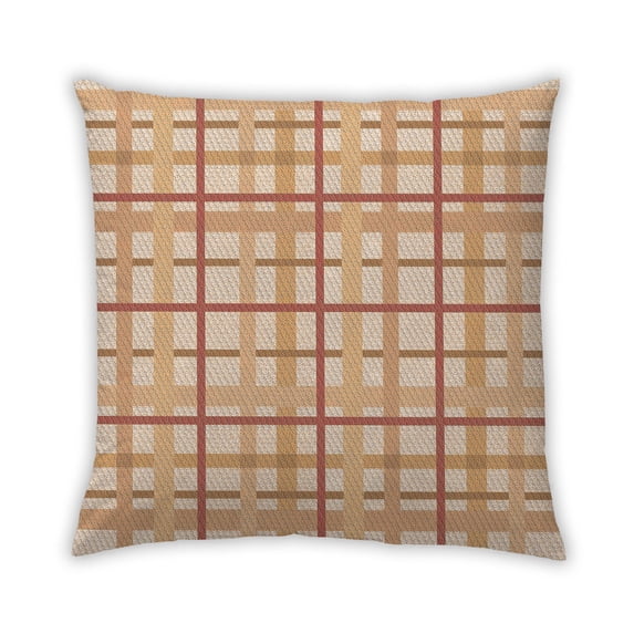 Ahgly Company Outdoor Square Contemporary Throw Pillow, 18 inch by 18 inch