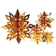 thumbnail image 2 of Langgg 1 Set Christmas Decorations Funny Exquisite Simple Style Stereo Indoor Hanging Prop Festival Adornment Decor for Scene Layout Golden, 2 of 5