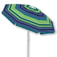 thumbnail image 4 of BINLI 6.5 Ft Beach Umbrella, UV Protection, Windproof Design, with Carry Case, Blue, 4 of 6