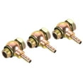 thumbnail image 1 of Unique Bargains 8mm Barb M16x1.5 Male Thread Hose Pipe Fitting Elbow Carbon Steel Adapter 3 Pack, 1 of 5