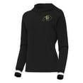 thumbnail image 2 of Women's Antigua Black Colorado Buffaloes Trek Pullover Hoodie, 2 of 3