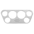 thumbnail image 2 of Autometer 7048 Dash Panel, 2 X 3-1/8", 4 X 2-1/16", Billet, 2 of 5