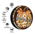 thumbnail image 3 of Bingfone Fall Farmhouse Pumpkins Spare Tire Cover Weatherproof Universal Wheel Protectors for RV Camper Travel Trailer SUV Truck-14 inch, 3 of 8