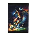 thumbnail image 3 of CHAQLIN Stretch Polyester Children's Trifold Card Wallet with Soccer Player Decoration , Youth Slim Wallet for Outdoor and Daily Use, 3 of 7