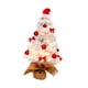 thumbnail image 4 of Árbol de Navidad de mesa con 20 luces LED, decoración para fiestas navideñas en miniatura 45 centímetros, 4 of 9