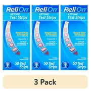 (3 pack) ReliOn Ketone Test Strips, 50 Count