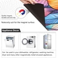 thumbnail image 4 of Yayeee Magnetic Dishwasher Cover for The Front Decoration Home Kitchen Machine Sticker Protector, Colorful Leaves, 4 of 6