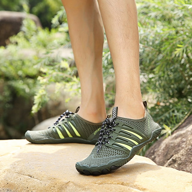 Zapatos de agua Antideslizantes transpirables Bsvklp para Hombres y Mujeres Verde 44