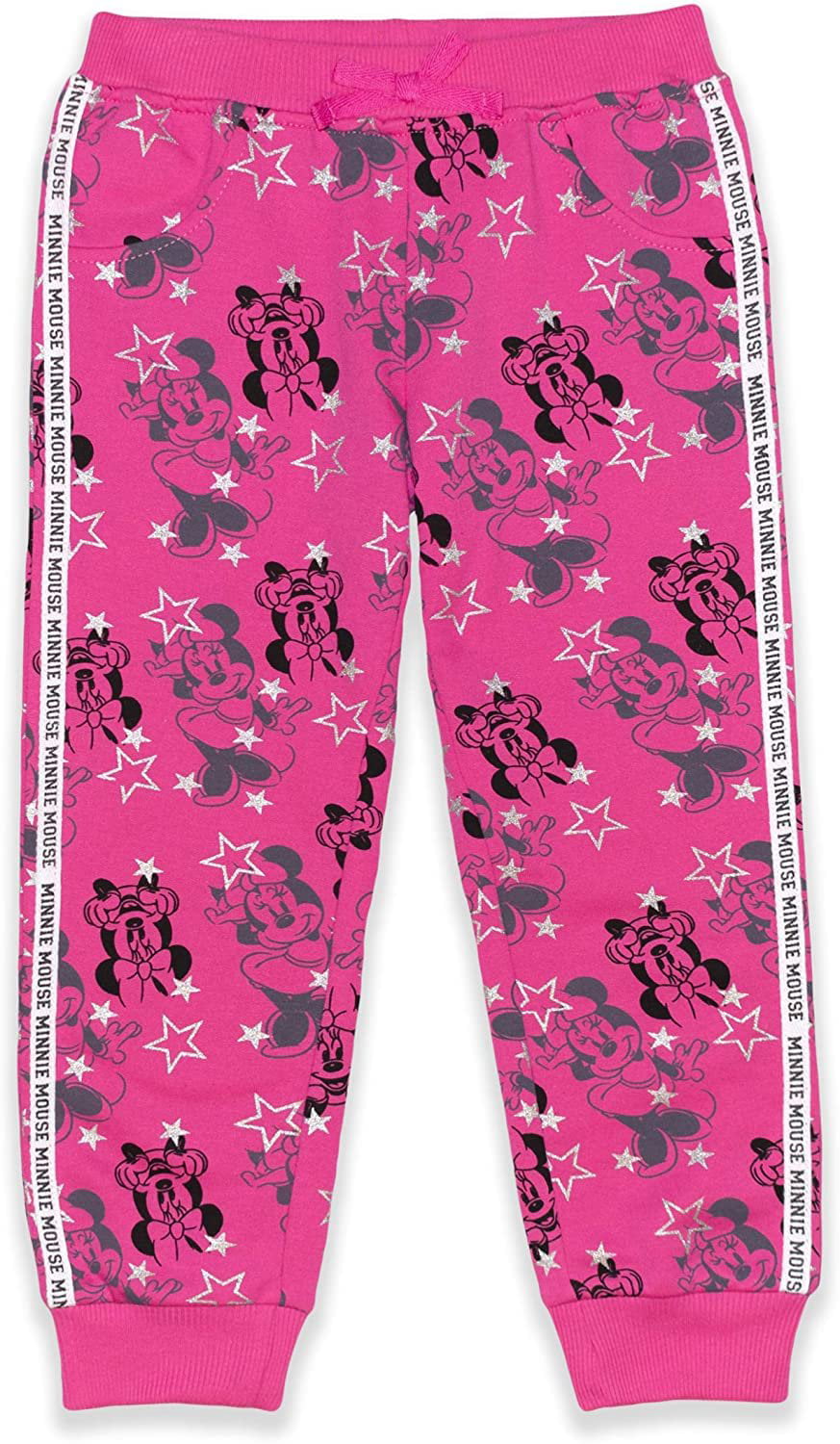 Disney 2-Pack Minnie Mouse Toddlers and Girls Joggers Pants Pink 6X