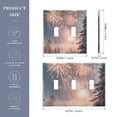 thumbnail image 3 of Dailycode Light Switch Plate Covers 2 Gang Wall Plate Plastics Outlet Covers for Kitchen Home Office Decor Fireworks in Snow, 3 of 8