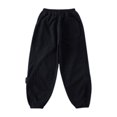 thumbnail image 5 of Huanglei Warm Thick Velvet Corduroy Pants For Boys Winter Casual Sweatpants For Kids Comfortable Sports Pants For Ages 6 16, 5 of 6