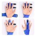 thumbnail image 2 of Finger Orthotic Splint, Built-in Aluminum Support Plate Adjustable Finger Brace, Breathable Immobilization Stabilizer with Multiple Wearing Methods, 1PC, 2 of 6