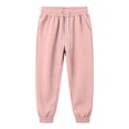 thumbnail image 3 of OGLCCG Kids Boys Sweatpants Fleece Drawstring Workout Athletic Jogger Pants with Side Pockets Cuff Bottom Active Pants Size 5, 3 of 6