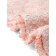 thumbnail image 5 of INSPIRE CHIC Plaid Tweed Blazer for Women's Long Sleeve Open Front Work Office Jacket L Pink, 5 of 6