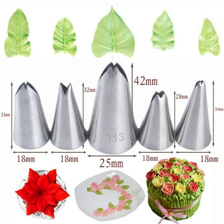 

1/3/5/7pcs/set Chrysanthemum Nozzle Piping Pastry Nozzle Kitchen Gadgets Baking Accessories Cake Decorating Tools Making