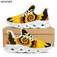 thumbnail image 1 of Zapatillas deportivas de moda para mujer con hermosos estampados de girasoles, clásicas, creativas, casuales, con control flexible, deportivas para mujer., 1 of 6