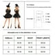 thumbnail image 5 of Carnaval Halloween señora clásico disfraz de bruja negra lindo tutú de tul hechicera juego de rol Cosplay vestido de fiesta elegante, 5 of 5