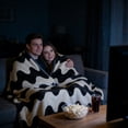 thumbnail image 4 of BAOPAI Luxury Polyester Blanket Super Soft And Warm Retaining For Cozy Winter Nights In Bedroom Or Living Room With Decorative Prints, 4 of 6