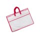 thumbnail image 4 of Bolsa organizadora de ropa y edredones con cremallera, bolsa grande para mudanzas de 21,6 x 15,7 pulgadas borde rojo, 4 of 9