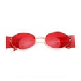thumbnail image 2 of Fashionable Sunglasses, Red Oval Outdoor Sunglasses Exquisite Unique For Men Women For Beach Party For Travel Camping ANGGREK Descripción de la referencia, 2 of 5