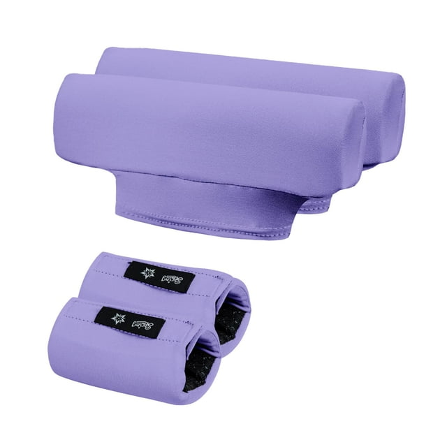 Almohadilla para muletas para axilas, almohadillas acolchadas para muletas, muletas para axilas (morado oscuro)