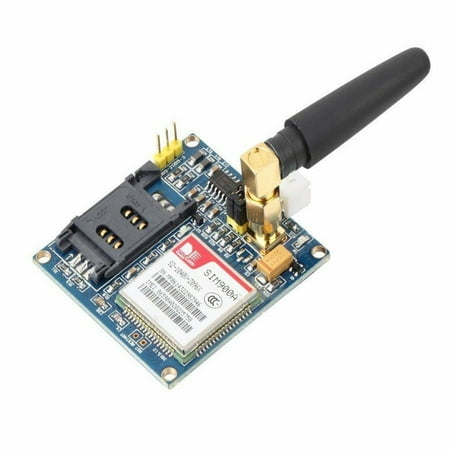 

QXKE SIM900A V4.1 Wireless Expansion Module GPRS/GSM 900/1800 MHz Dual Band+ Antenna