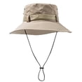 thumbnail image 2 of Men's Sun Hat UPF 50+ Wide Brim Bucket Hat Windproof Fishing Hats, 2 of 7