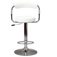 thumbnail image 2 of Heavenly Collection Adjustable Stool with stainless steel base SET OF 3, 2 of 4
